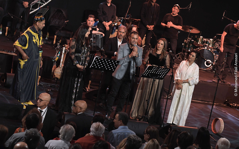 l'Anfa Park de Casablanca se prépare à accueillir l'orchestre Symphonyat pour sa troisième édition