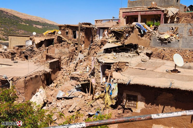 reconstruire et développer les zones touchées par le séisme