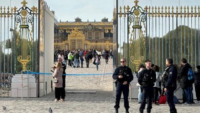 France - Le château de Versailles évacué