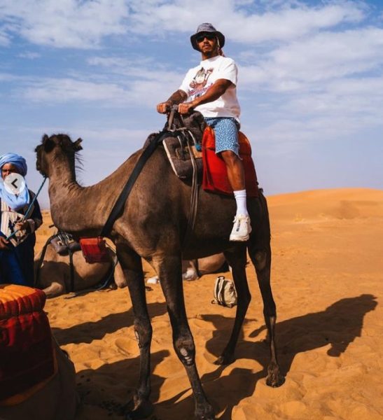 Lewis Hamilton choisit le Maroc pour ses vacances d’été