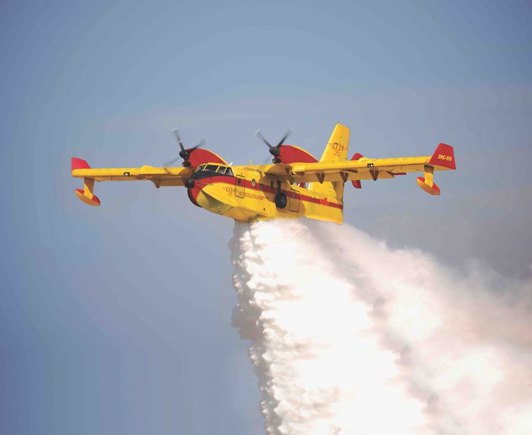 L’UE finance la production d’avions de lutte contre les incendies