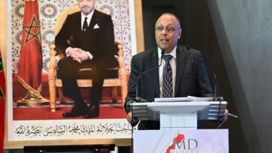 Le Professeur Abdellatif Komat, Doyen de la Faculté des sciences juridiques, économiques et sociales à l'Université Hassan II de Casablanca