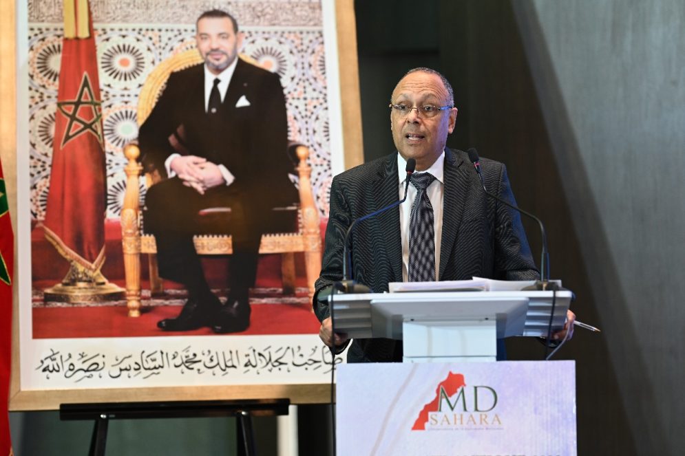 Le Professeur Abdellatif Komat, Doyen de la Faculté des sciences juridiques, économiques et sociales à l'Université Hassan II de Casablanca