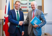 Staffan de Mistura à Londres pour une relance du processus politique au Sahara