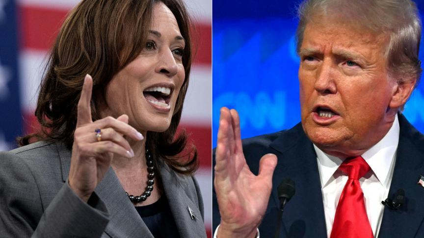 Trump et Harris