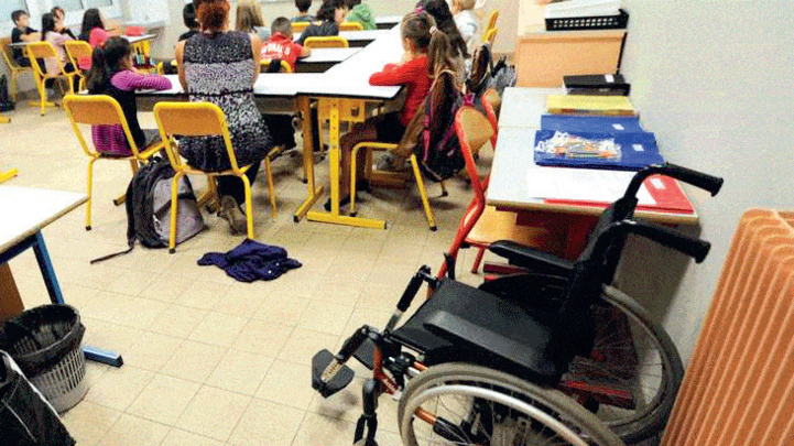 école -handicap maroc