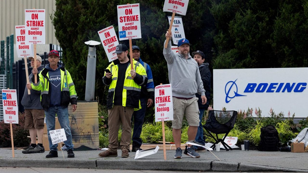 Grève dans les usines de Boeing: nouveau round de négociations