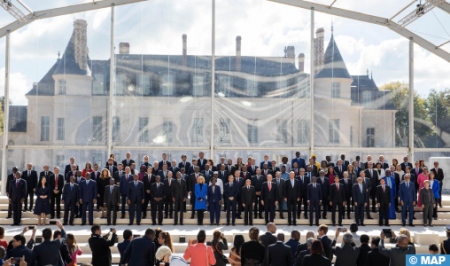 Ouverture du XIXe Sommet de la Francophonie au château de Villers-Cotterêts