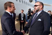 le Roi Mohammed VI et Macron