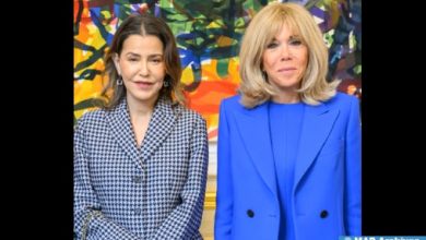 Princesse Lalla Meryem et Madame Brigitte Macron l