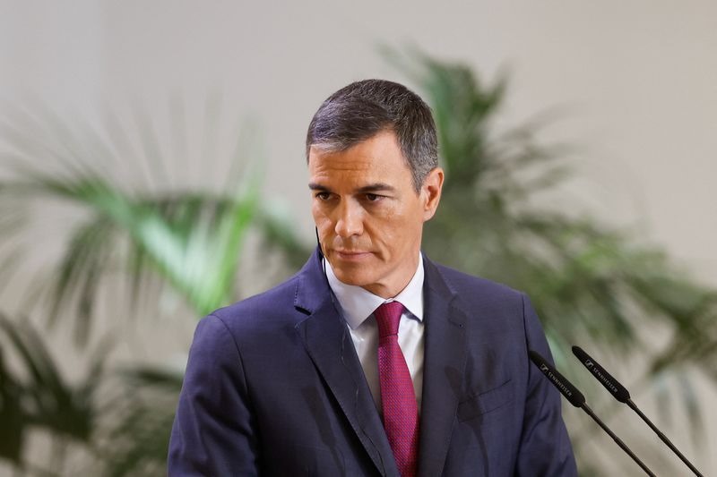 Pedro Sánchez appelle à l’arrêt des livraisons d’armes à Israël