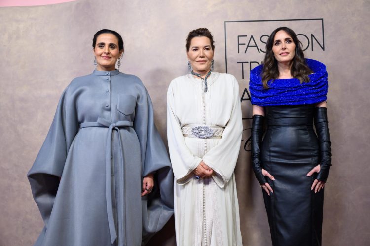 SAR la Princesse Lalla Hasnaa et S.E. Sheikha Al Mayassa Bint Hamad Al Thani président à Marrakech le dîner de gala de la « Fashion Trust Arabia »