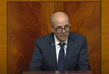 ministre de l’Agriculture, Ahmed Bouari, au Parlement