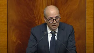 ministre de l’Agriculture, Ahmed Bouari, au Parlement