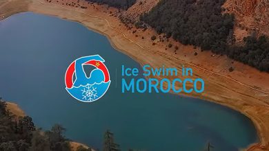 Ice Swim in Morocco